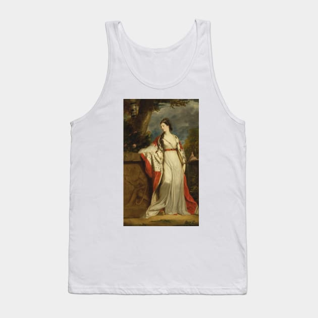 Elizabeth Gunning, Duchess of Hamilton and Argyll by Joshua Reynolds Tank Top by Classic Art Stall